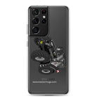 The Tractor Mugs Store Samsung Galaxy S21 Ultra Deutz-Fahr 7250 TTV Warrior Edition | Clear Case for Samsung® Quality Farmers Merch