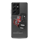 The Tractor Mugs Store Samsung Galaxy S21 Ultra FIAT 1880 4WD | Clear Case for Samsung® Quality Farmers Merch