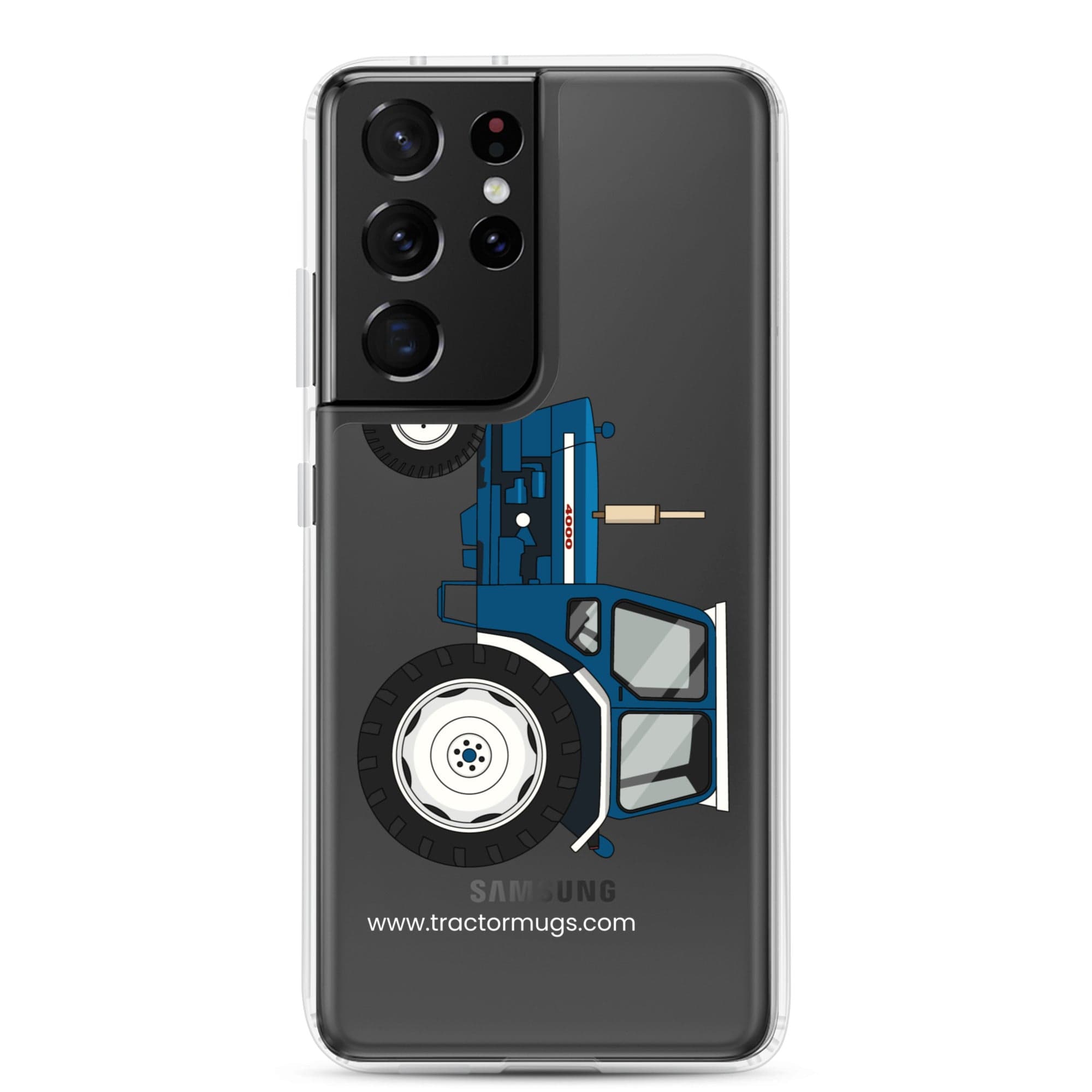 The Tractor Mugs Store Samsung Galaxy S21 Ultra Ford 4000 | Clear Case for Samsung® Quality Farmers Merch