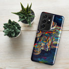 The Tractor Mugs Store Samsung Galaxy S21 Ultra Ford 6810 2WD | Splash Art Tough case for Samsung® Quality Farmers Merch