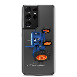The Tractor Mugs Store Samsung Galaxy S21 Ultra Fordson E27N L4 | Clear Case for Samsung® Quality Farmers Merch