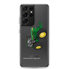 The Tractor Mugs Store Samsung Galaxy S21 Ultra John Deere 4440 4WD  |  Clear Case for Samsung® Quality Farmers Merch