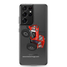 The Tractor Mugs Store Samsung Galaxy S21 Ultra Massey Ferguson 168   |  Clear Case for Samsung® Quality Farmers Merch