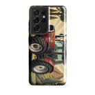 The Tractor Mugs Store Samsung Galaxy S21 Ultra Massey Ferguson 6180 | Art Deco Tough case for Samsung® Quality Farmers Merch