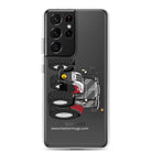 The Tractor Mugs Store Samsung Galaxy S21 Ultra Steyr 4120 Plus | Clear Case for Samsung® Quality Farmers Merch