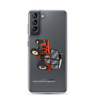 The Tractor Mugs Store Samsung Galaxy S21 Zetor 5211 | Clear Case for Samsung® Quality Farmers Merch