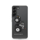 The Tractor Mugs Store Samsung Galaxy S22 Case IH 195 CVX Black | Clear Case for Samsung® Quality Farmers Merch