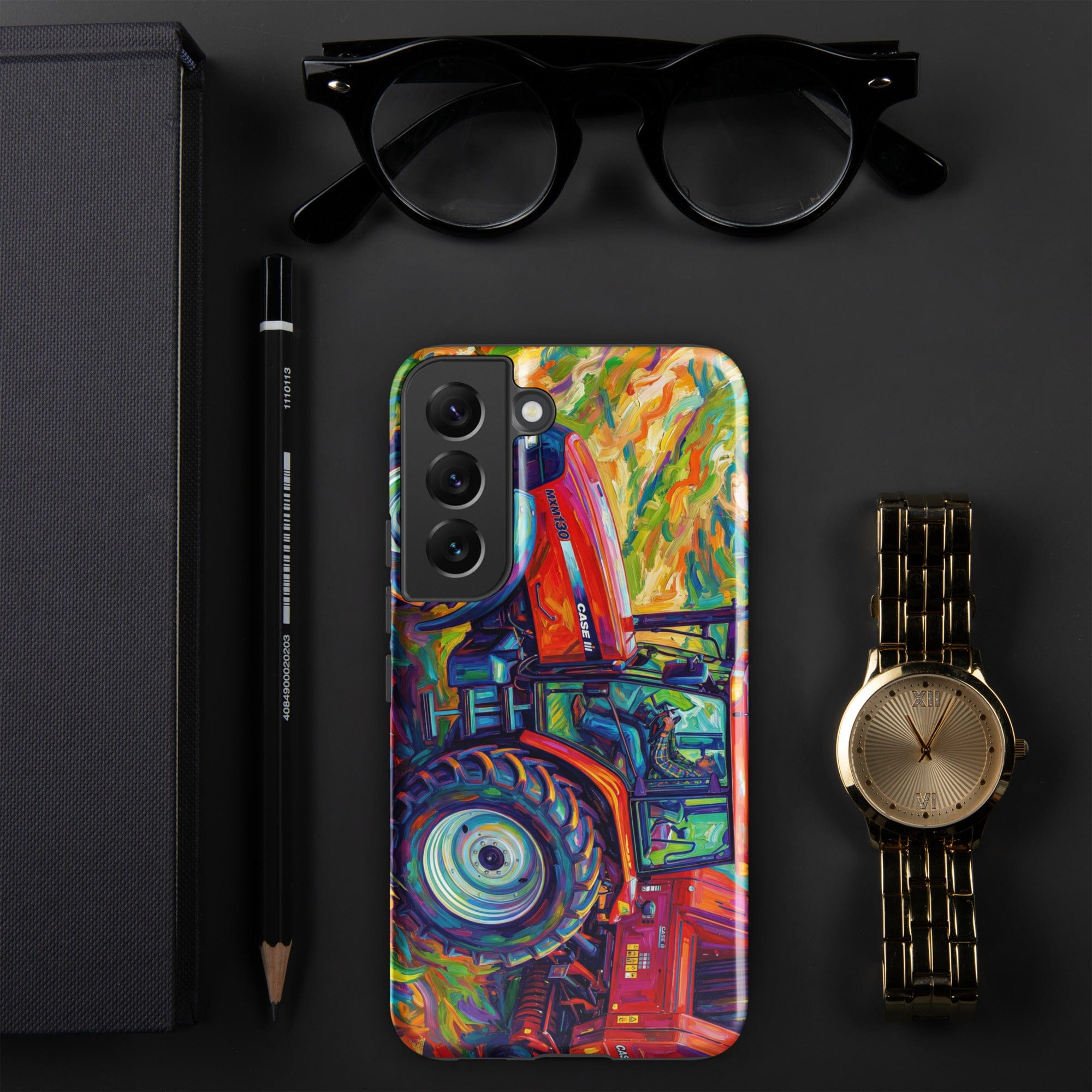 The Tractor Mugs Store Samsung Galaxy S22 CASE MX 130 | Splash Art Tough case for Samsung® Quality Farmers Merch