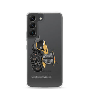 The Tractor Mugs Store Samsung Galaxy S22 Challenger NT765A Crawler | Clear Case for Samsung® Quality Farmers Merch