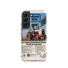The Tractor Mugs Store Samsung Galaxy S22 David Brown Advert | Tough case for Samsung® Quality Farmers Merch