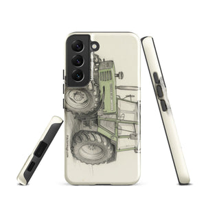 The Tractor Mugs Store Samsung Galaxy S22 Fendt 308 LSA 4WD Pencil Sketch | Tough case for Samsung® Quality Farmers Merch