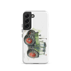 The Tractor Mugs Store Samsung Galaxy S22 Fendt 308 LSA 4WD Watercolor | Tough case for Samsung® Quality Farmers Merch