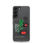 The Tractor Mugs Store Samsung Galaxy S22 Fendt Farmer TURBOMATIK 307 LSA  |  Clear Case for Samsung® Quality Farmers Merch