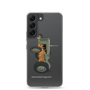The Tractor Mugs Store Samsung Galaxy S22 Ferguson FE 35 | Clear Case for Samsung® Quality Farmers Merch