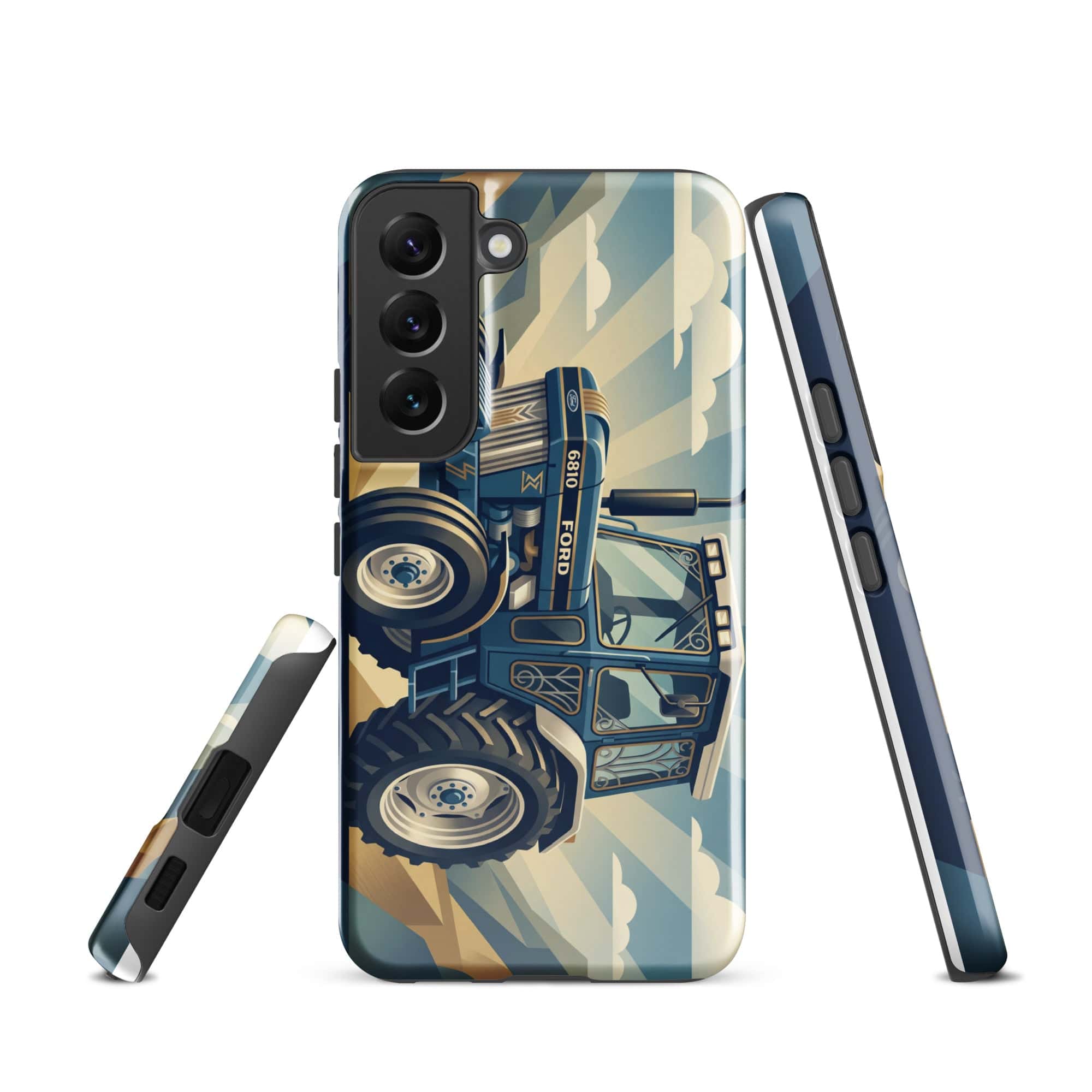 The Tractor Mugs Store Samsung Galaxy S22 Ford 6810 2WD | Art Deco Tough case for Samsung® Quality Farmers Merch