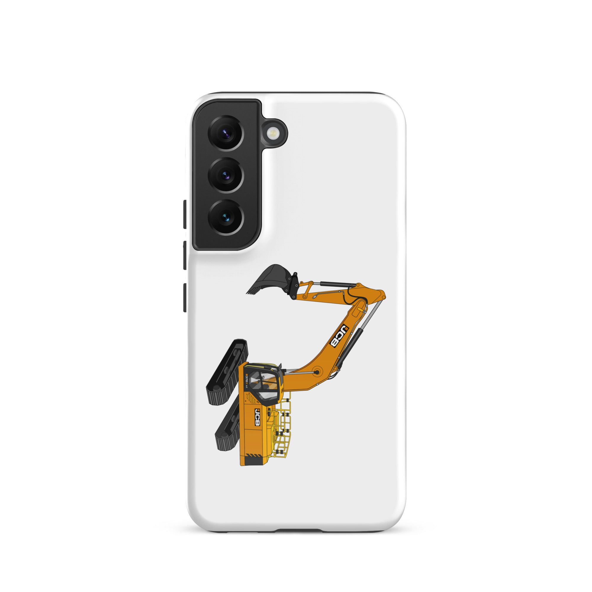 The Tractor Mugs Store Samsung Galaxy S22 JCB 370 LC | Tough case for Samsung® Quality Farmers Merch