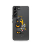 The Tractor Mugs Store Samsung Galaxy S22 JCB Fastrac 4220 Icon | Clear Case for Samsung® Quality Farmers Merch