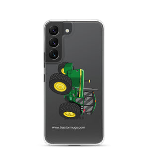 The Tractor Mugs Store Samsung Galaxy S22 John Deere 4240  |  Clear Case for Samsung® Quality Farmers Merch