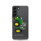 The Tractor Mugs Store Samsung Galaxy S22 John Deere 6155 M | Clear Case for Samsung® Quality Farmers Merch
