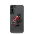 The Tractor Mugs Store Samsung Galaxy S22 McCormick X6 Vt Drive | Clear Case for Samsung® Quality Farmers Merch