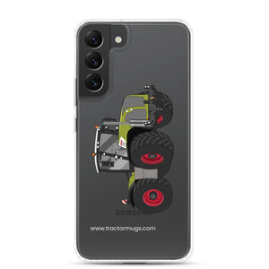The Tractor Mugs Store Samsung Galaxy S22 Plus Class Xerion 5000 Tractor VC | Clear Case for Samsung® Quality Farmers Merch