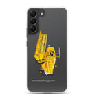 The Tractor Mugs Store Samsung Galaxy S22 Plus Clayson 8060 Combine Harvester | Clear Case for Samsung® Quality Farmers Merch