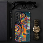 The Tractor Mugs Store Samsung Galaxy S22 Plus Deutz Fahr DX 140 | Splash Art Tough case for Samsung® Quality Farmers Merch