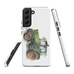 The Tractor Mugs Store Samsung Galaxy S22 Plus Fendt Farmer 308 C Watercolor | Tough case for Samsung® Quality Farmers Merch