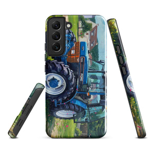 The Tractor Mugs Store Samsung Galaxy S22 Plus Ford 7840 Splash Art | Tough case for Samsung® Quality Farmers Merch