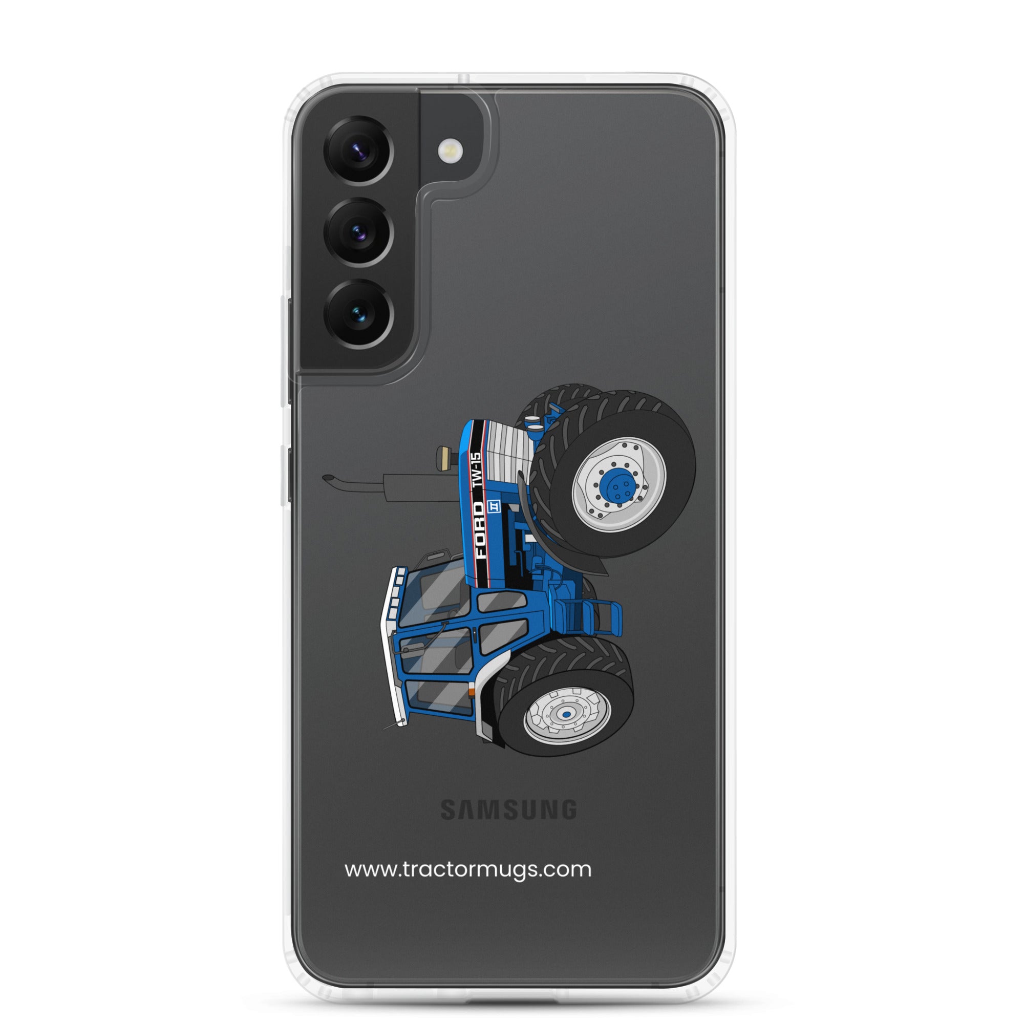 The Tractor Mugs Store Samsung Galaxy S22 Plus Ford TW 15  | Clear Case for Samsung® Quality Farmers Merch