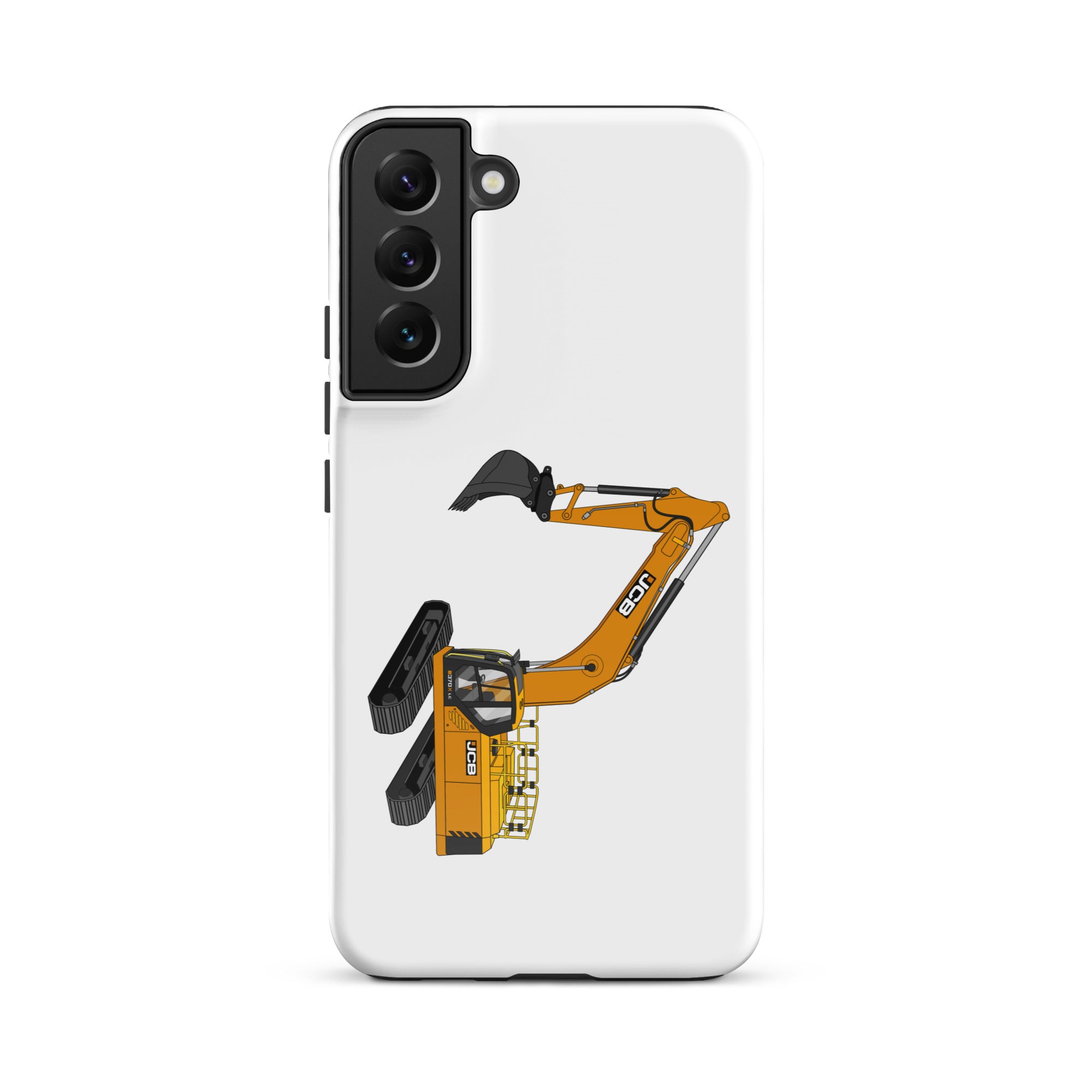 The Tractor Mugs Store Samsung Galaxy S22 Plus JCB 370 LC | Tough case for Samsung® Quality Farmers Merch