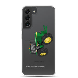 The Tractor Mugs Store Samsung Galaxy S22 Plus John Deere 4440 4WD  |  Clear Case for Samsung® Quality Farmers Merch