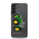 The Tractor Mugs Store Samsung Galaxy S22 Plus John Deere 6120 M | Clear Case for Samsung® Quality Farmers Merch
