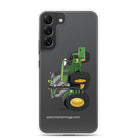 The Tractor Mugs Store Samsung Galaxy S22 Plus John Deere 6210 R | Clear Case for Samsung® Quality Farmers Merch