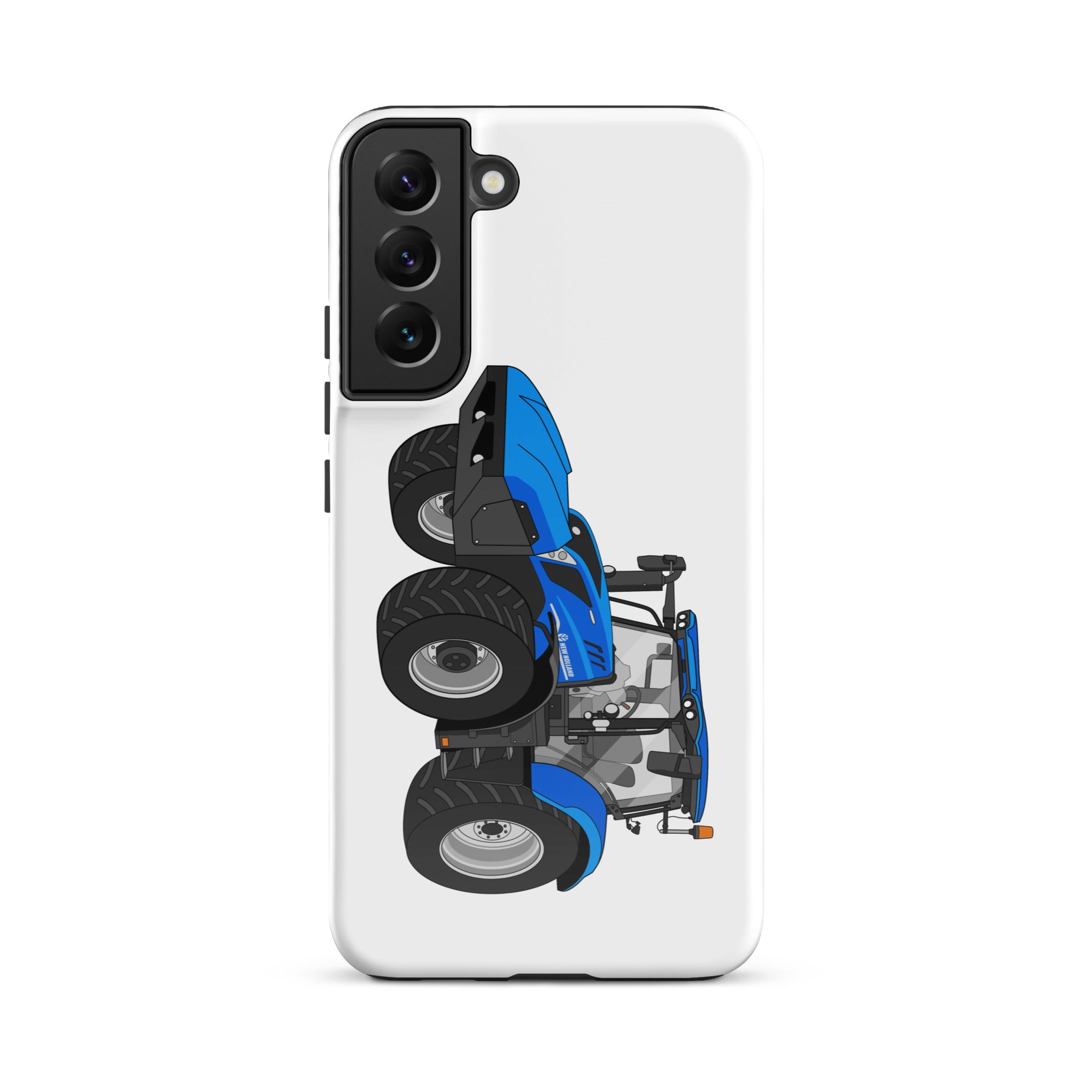 The Tractor Mugs Store Samsung Galaxy S22 Plus New Holland T6 180 Methane | Tough case for Samsung® Quality Farmers Merch