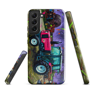 The Tractor Mugs Store Samsung Galaxy S22 Plus Renault 65-32 MX Splash Art | Tough case for Samsung® Quality Farmers Merch