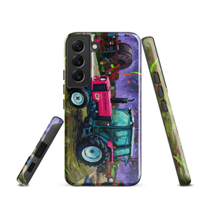 The Tractor Mugs Store Samsung Galaxy S22 Renault 65-32 MX Splash Art | Tough case for Samsung® Quality Farmers Merch
