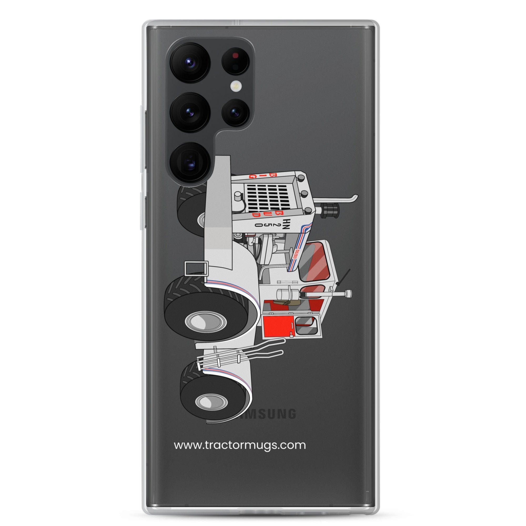 The Tractor Mugs Store Samsung Galaxy S22 Ultra Big Bud Tractor | Clear Case for Samsung® Quality Farmers Merch