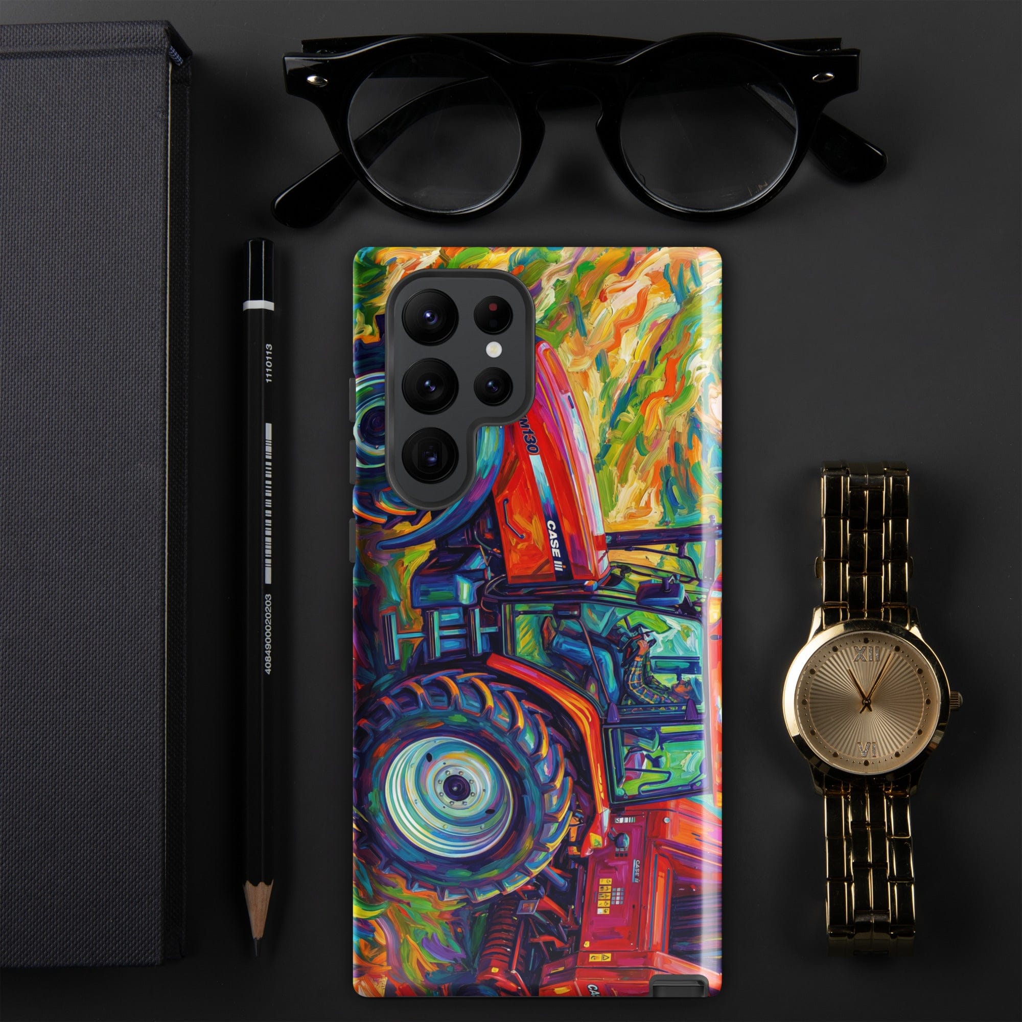 The Tractor Mugs Store Samsung Galaxy S22 Ultra CASE MX 130 | Splash Art Tough case for Samsung® Quality Farmers Merch