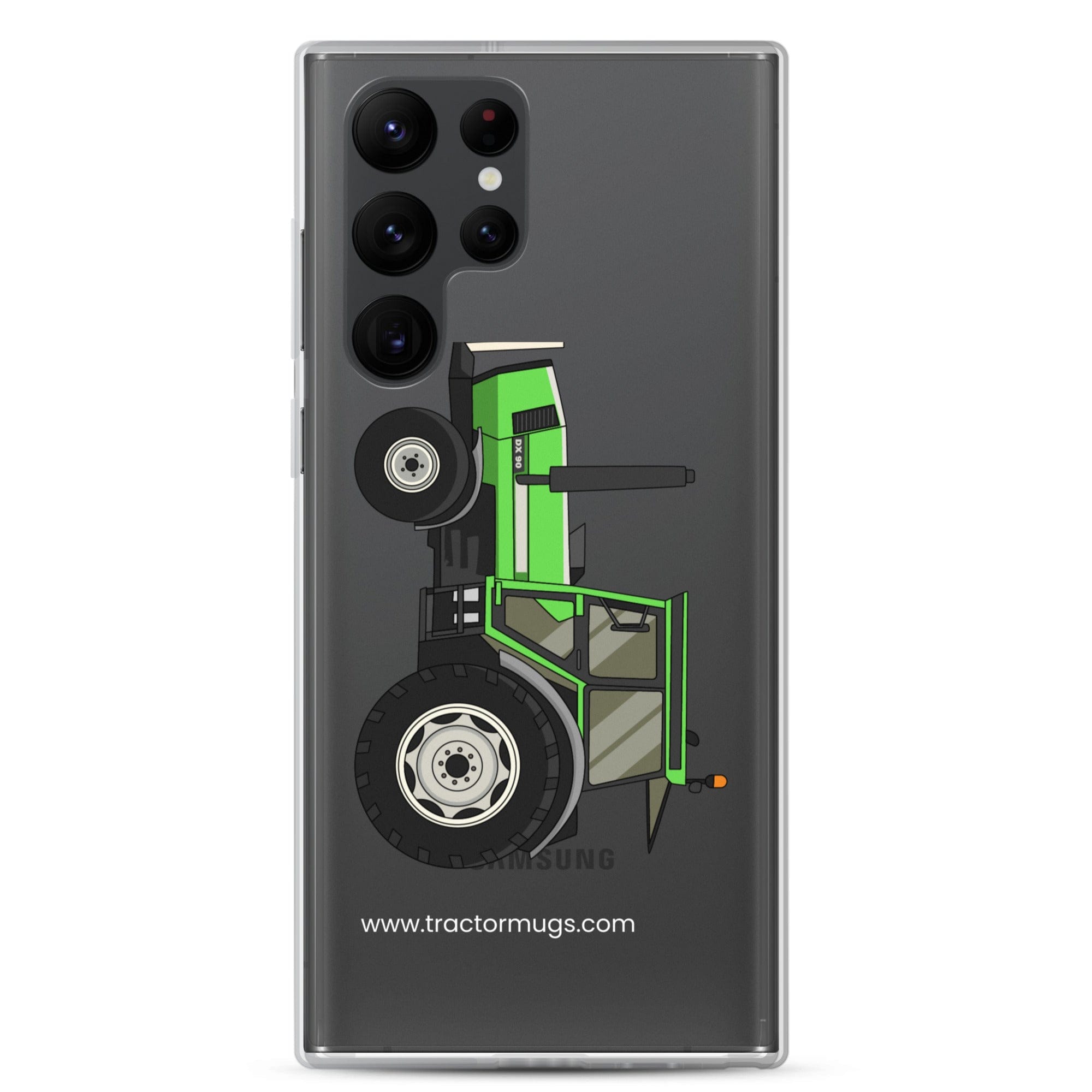 The Tractor Mugs Store Samsung Galaxy S22 Ultra Deutz DX 90 | Clear Case for Samsung® Quality Farmers Merch