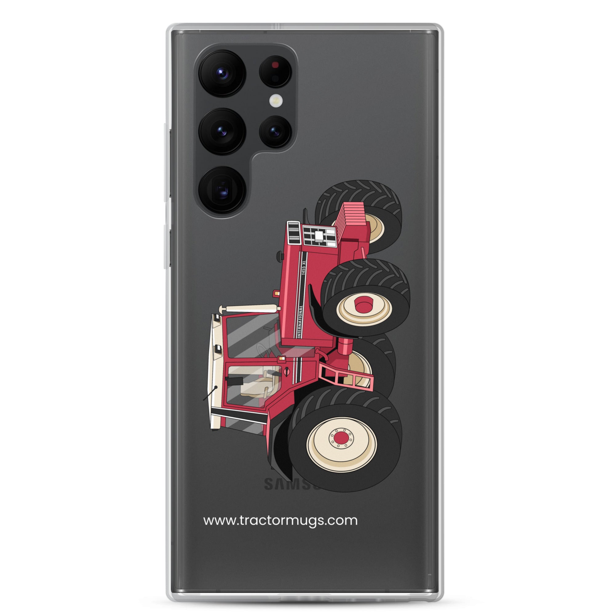 The Tractor Mugs Store Samsung Galaxy S22 Ultra IHC 1455 XL | Clear Case for Samsung® Quality Farmers Merch