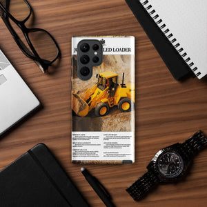 The Tractor Mugs Store Samsung Galaxy S22 Ultra JCB 415 Loader Advert | Tough case for Samsung® Quality Farmers Merch