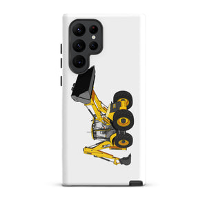 The Tractor Mugs Store Samsung Galaxy S22 Ultra JCB 5CX Backhoe | Tough case for Samsung® Quality Farmers Merch