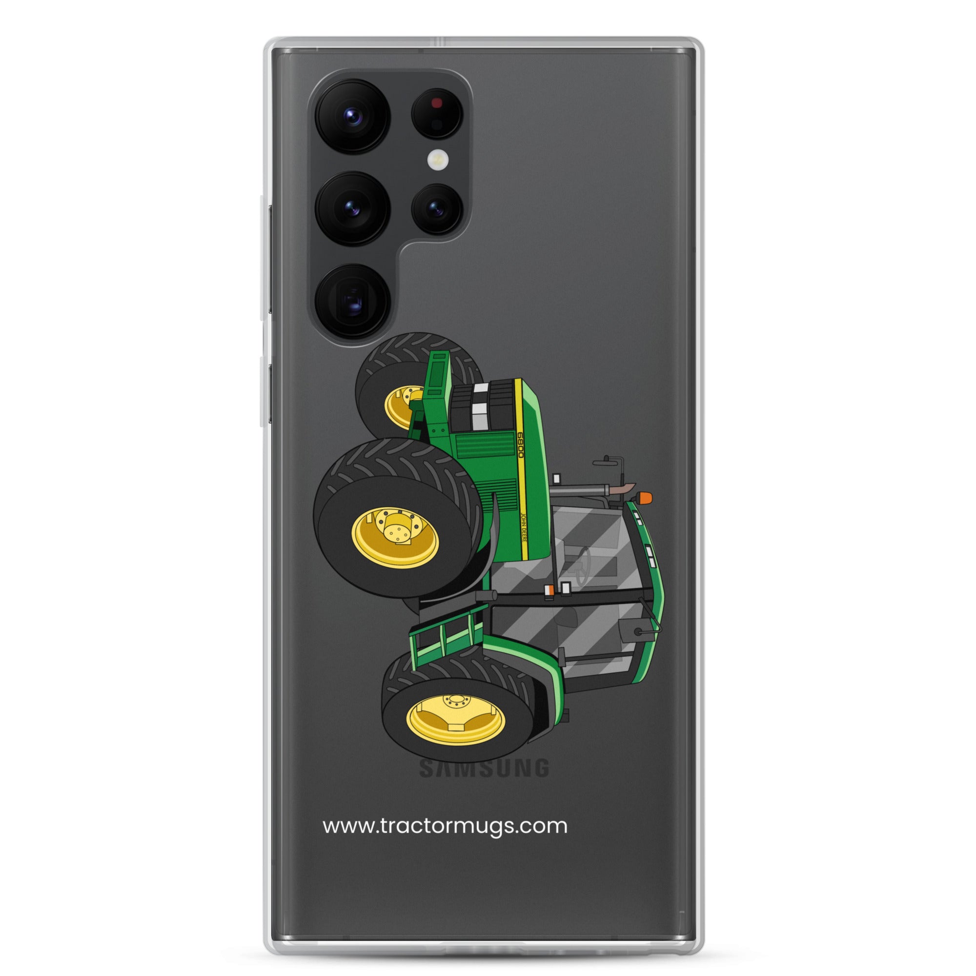 The Tractor Mugs Store Samsung Galaxy S22 Ultra John Deere 6800 |  Clear Case for Samsung® Quality Farmers Merch