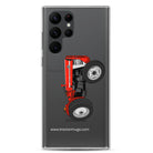 The Tractor Mugs Store Samsung Galaxy S22 Ultra Massey Ferguson 135 with cab  | Clear Case for Samsung® Quality Farmers Merch