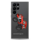 The Tractor Mugs Store Samsung Galaxy S22 Ultra Massey Ferguson 168   |  Clear Case for Samsung® Quality Farmers Merch