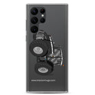 The Tractor Mugs Store Samsung Galaxy S22 Ultra Massey Ferguson 7726S Black Beauty | Clear Case for Samsung® Quality Farmers Merch