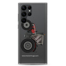 The Tractor Mugs Store Samsung Galaxy S22 Ultra Massey Ferguson 8S 265 (2020) | Clear Case for Samsung® Quality Farmers Merch