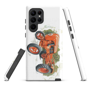 The Tractor Mugs Store Samsung Galaxy S22 Ultra Porsche Diesel A111 Watercolor | Tough case for Samsung® Quality Farmers Merch