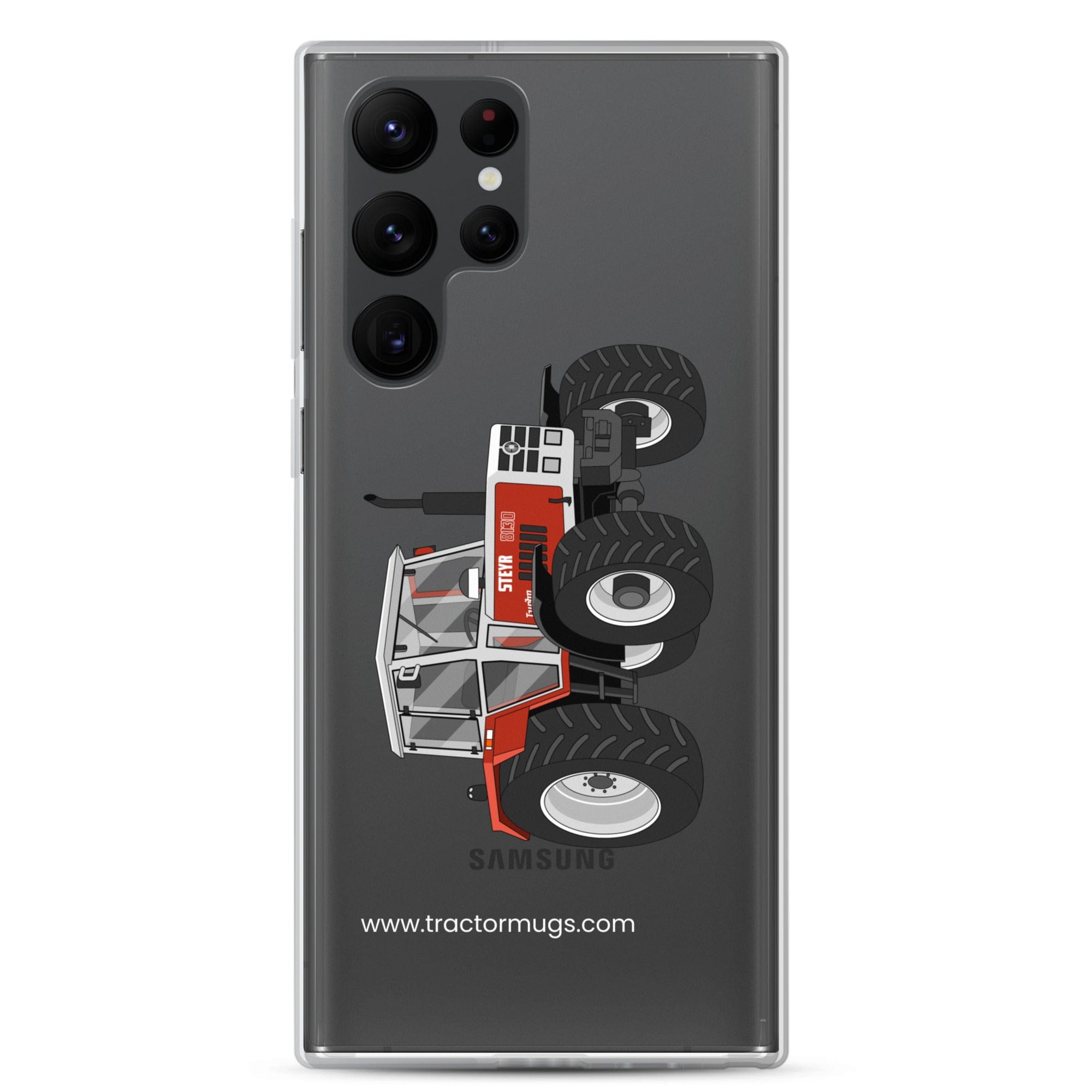 The Tractor Mugs Store Samsung Galaxy S22 Ultra Steyr 8130 | Clear Case for Samsung® Quality Farmers Merch